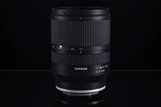 Objectif 17-28mm F/2.8 Di III RXD de Tamron pour Sony Full-Frame Mirrorless