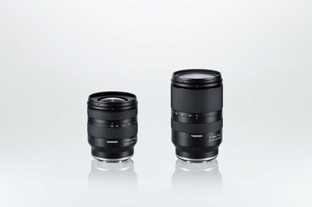 Photo of Two Tamron Lenses (11-20mm F2.8 and 17-70mm F2.8)