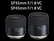 Tamron SP 35 & SP 45mm lenses